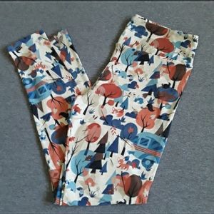 One size Forest Themed Leggings by LulaRoe